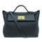 Hermes GHW 24/24 29cm Shoulder Handbag Noir 7093 TEST