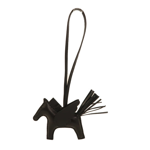 HERMES Pegase PM Charm Swift Leather Noir