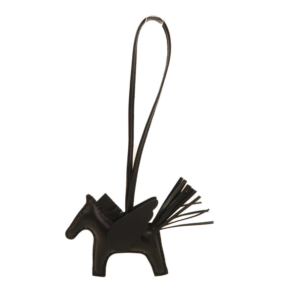 HERMES Pegase PM Charm Swift Leather Noir