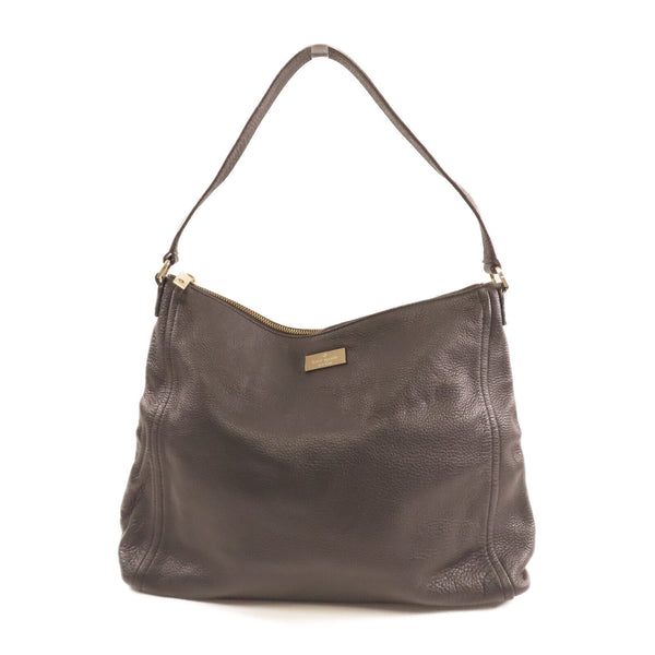 Kate Spade GHW Hand Bag Calfskin Leather Black