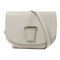 HERMES PHW Convoyeur Mini Shoulder Bag Evercolor Leather Grey