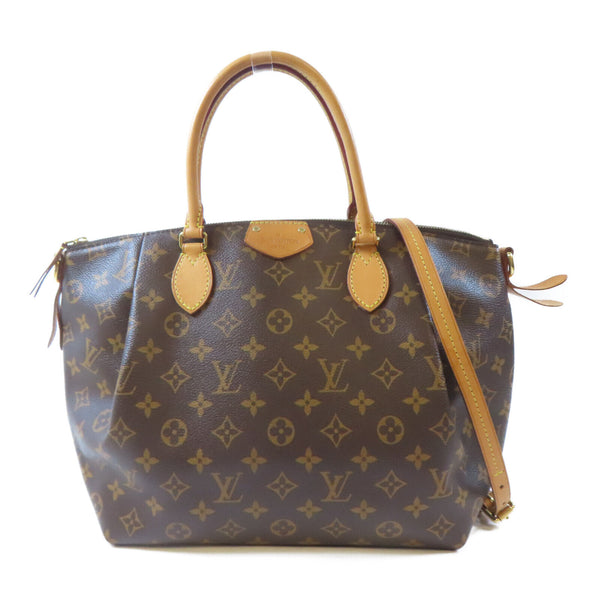 LOUIS VUITTON LV GHW Turenne MM 2 Way Shoulder Handbag M48814 Monogram Brown
