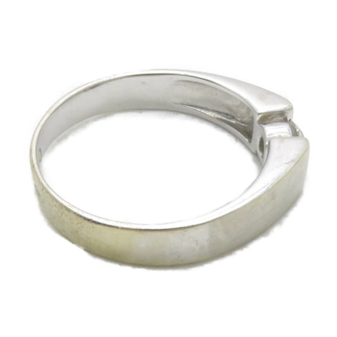 Fine Jewelry 0.34ct Diamond Ring US#9.25 18K White Gold