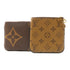 LOUIS VUITTON LV GHW Trio Pouch M68756 Monogram Brown