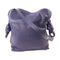 LOEWE SHW Flamenco Shoulder Bag Calfskin Leather Purple