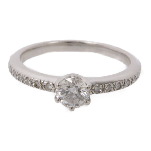 STAR JEWELRY Diamond Ring US#5.75 PT950 Platinum