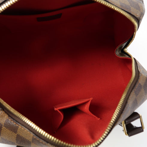 LOUIS VUITTON LV GHW Ribera MM Hand Bag N41434 Damier Ebene Brown