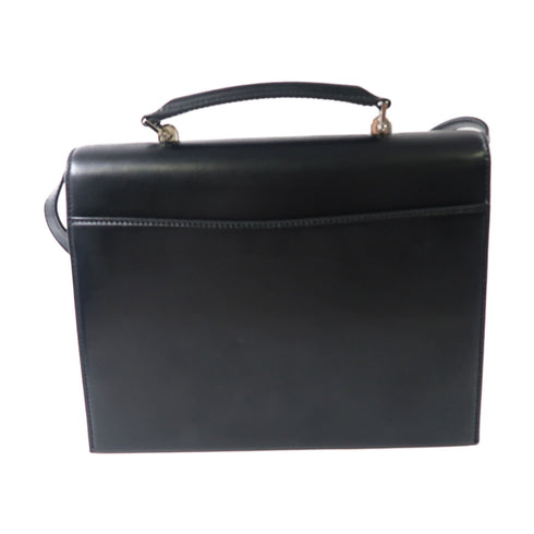 SAINT LAURENT YSL SHW Business Bag 2 Way Bag MAWG/A00065 Babylon Leather Black