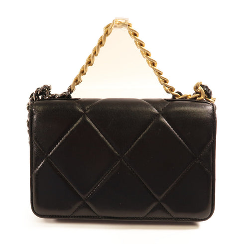 CHANEL CC WOC 19 Wallet On Chain 2 Way Shoulder Bag AP3267 Lambskin Leather