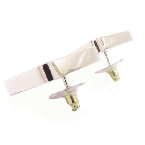 CHANEL CC Earrings Accessories ABD872 Metal Gold White Black