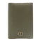 Christian Dior CD Card Case LESCH138CDI Calfskin Leather Green