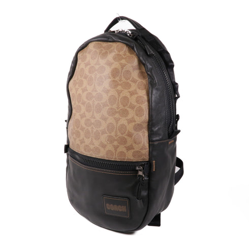 COACH Backpack Rucksack L1947-87988 Coated Canvas Brown