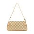 LOUIS VUITTON LV GHW Eva Chain Shoulder Hand Bag Damier Azur N55214 White
