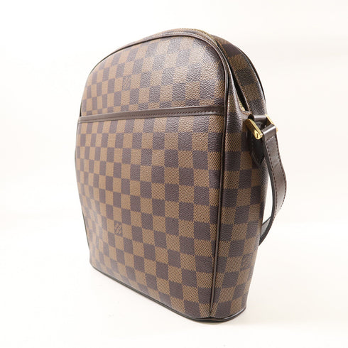 LOUIS VUITTON LV GHW Ipanema GM Shoulder Bag N51292 Damier Ebene Brown