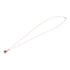 Jewelry Ruby Necklace 2.3g 18K White Gold