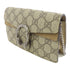 GUCCI GG SHW Dionysus GG Supreme Mini Chain Shoulder Bag 476432 Coated Canvas