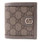 GUCCI GG SHW Ophidia Wallet 732016 Coated Canvas Leather Gray