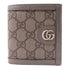 GUCCI GG SHW Ophidia Wallet 732016 Coated Canvas Leather Gray