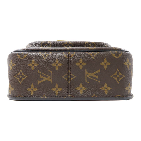 LOUIS VUITTON LV GHW Passy Shoulder Bag M45592 Monogram Brown