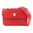 Chloe GHW Chain Shoulder Bag Calfskin Leather Red