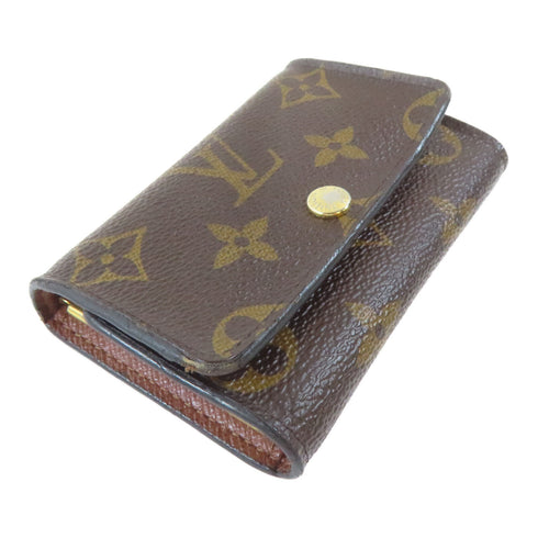 LOUIS VUITTON LV GHW Key Case M62630 Monogram Brown