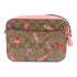 COACH GHW Mini Camera Bag Shoulder Bag C1386 Coated Canvas Brown Pink