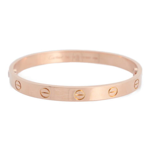 CARTIER Love Bracelet Bangle Accessories 18K Pink Gold Cartier#16