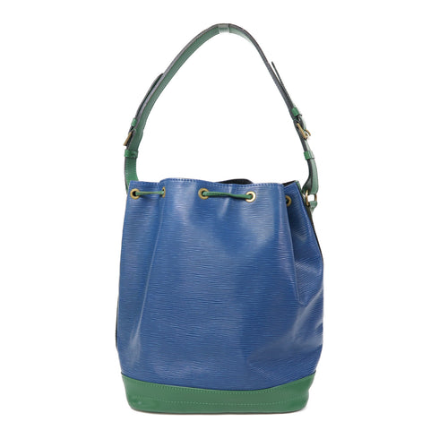 LOUIS VUITTON LV GHW Noe Shoulder Bag M44044 Epi Blue/Green