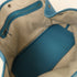 HERMES PHW Garden Party PM Tote Bag Handbag Negonda Leather Turquoise