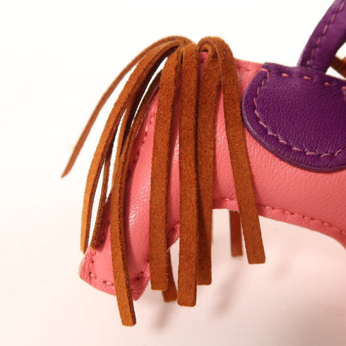 HERMES Rodeo PM Swift Leather Pink/Purple/Brown