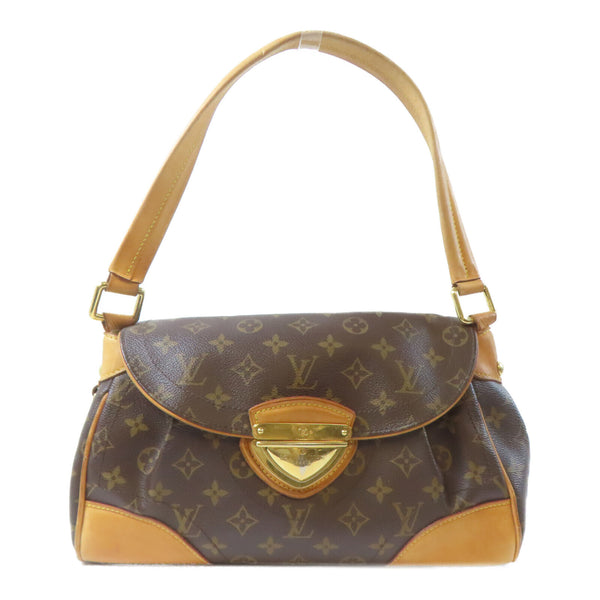 LOUIS VUITTON LV GHW Beverly MM Shoulder Bag M40121 Monogram Brown