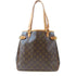 LOUIS VUITTON LV GHW Batignolles Shoulder Tote Bag Handbag M51153 Monogram Brown