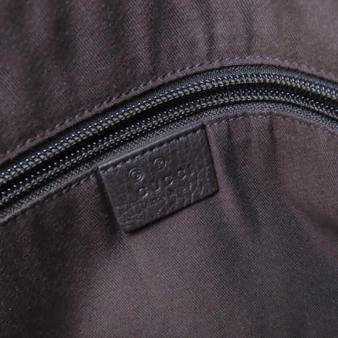 GUCCI GG SHW Shoulder Bag Crossbody GG Nylon Canva 190628 Brown