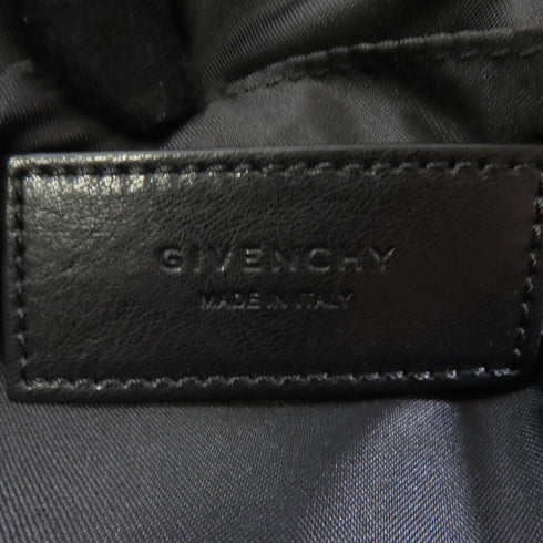 GIVENCHY SHW Shoulder Bag Leather Black