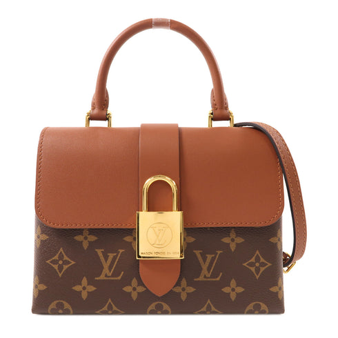 LOUIS VUITTON LV GHW Locky BB 2 Way Shoulder Bag M44654 Monogram Brown