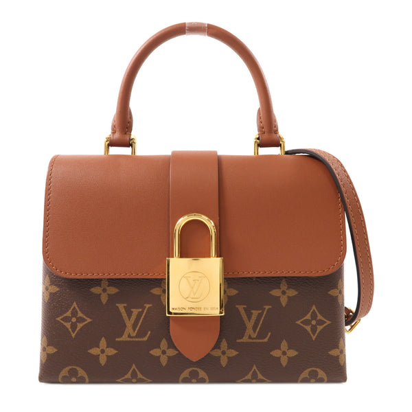 LOUIS VUITTON LV GHW Locky BB 2 Way Shoulder Bag M44654 Monogram Brown