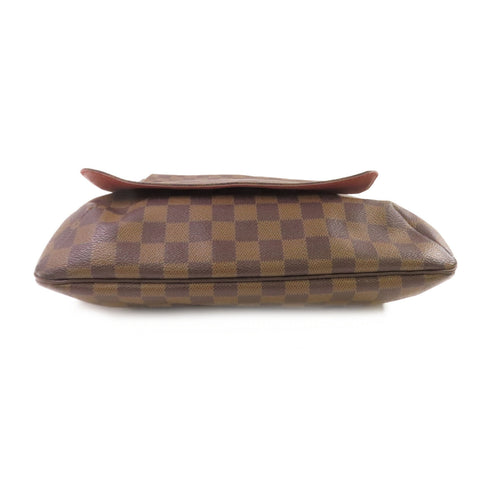LOUIS VUITTON LV GHW Musette Shoulder Bag Crossbody N51302 Damier Ebene Brown