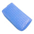 BOTTEGA VENETA BV Long Wallet Intrecciato Leather Blue