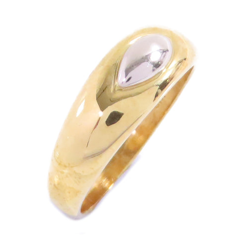 JEWELRY Gold Ring US#4.75 Ring 18K Yellow Gold PT900 Platinum