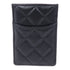 CHANEL CC GHW Card Case Lambskin Leather Black
