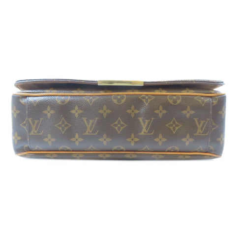 LOUIS VUITTON LV GHW Valmy MM Shoulder Bag M40523 Monogram Brown