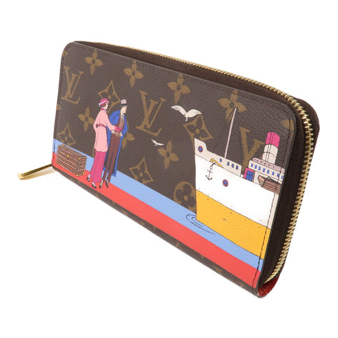 LOUIS VUITTON LV GHW Zippy Wallet M62135 Monogram Brown