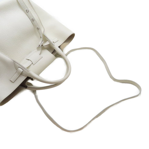 CELINE SHW 2 Way Shoulder Bag 183313A4U.01IC Calfskin Leather White