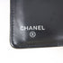 CHANEL Quilted CC SHW Long Wallet Calfskin Leather Black