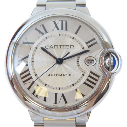 CARTIER Ballon Bleu Automatic Watch WSBB0040 Stainless Steel Silver