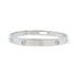 CARTIER 4 Diamonds Love Bangle 18K White Gold Cartier #17 #16.25cm
