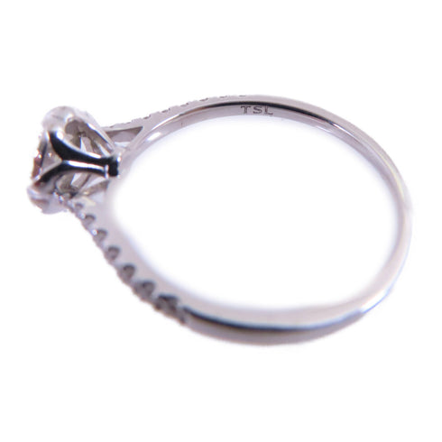 JEWELRY Diamond Ring US#6.25 18K White Gold v1