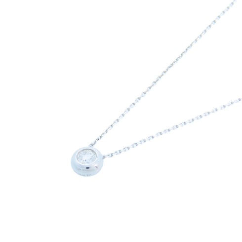 JEWELRY Diamond Necklace 18K White Gold v6