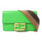 FENDI GHW Baguette Mini Shoulder Bag 8BS039 Leather