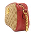 GUCCI GG GHW GG Marmant Shoulder Bag 447632 Canvas Red